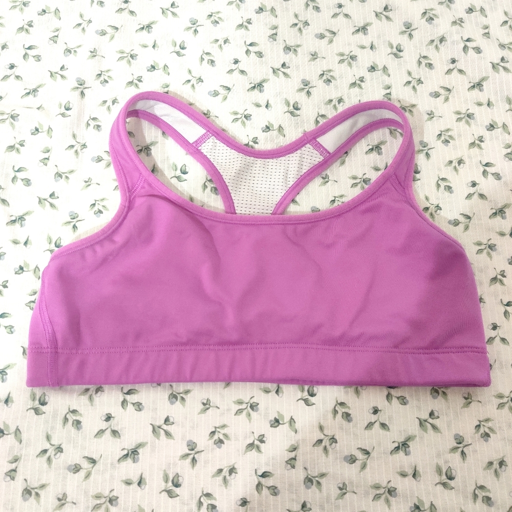 purple sports bra S/M
